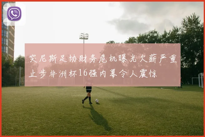 突尼斯足协财务危机曝光欠薪严重止步非洲杯16强内幕令人震惊