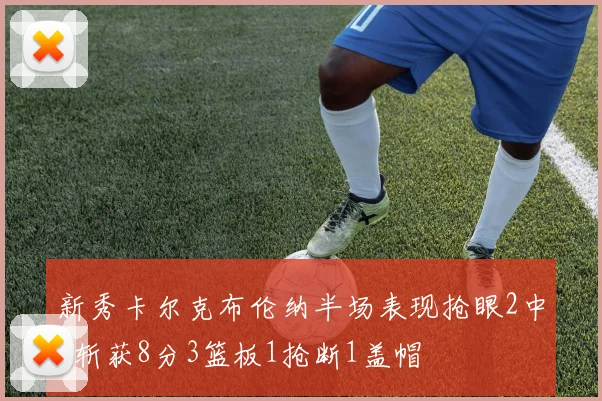 新秀卡尔克布伦纳半场表现抢眼2中2斩获8分3篮板1抢断1盖帽